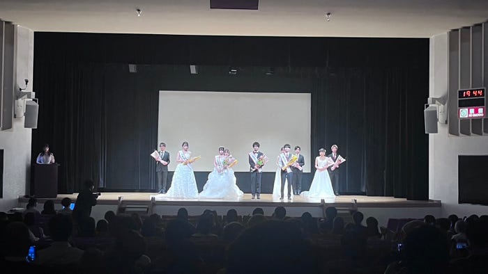 「千葉大 Ms&Mr Contest 2023」結果発表イベントの様子(提供写真)