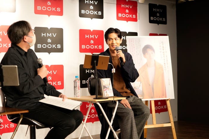 松下洸平エッセイ集『フキサチーフ』(KADOKAWA)出版記念トークイベント(撮影/山口宏之)