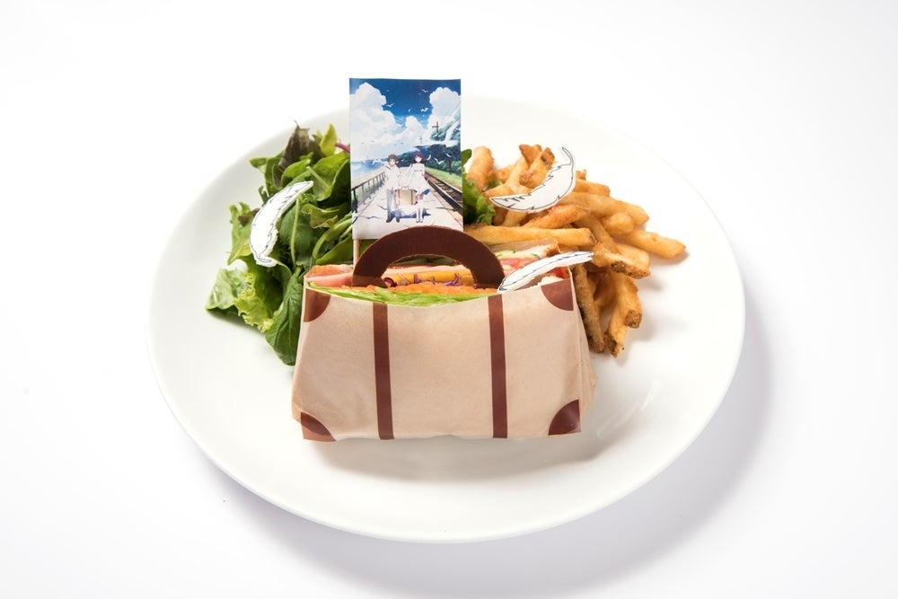 か・け・お・ち　サンドウィッチ￥1,280（C）2017「打ち上げ花火、下から見るか？横から見るか？」製作委員会