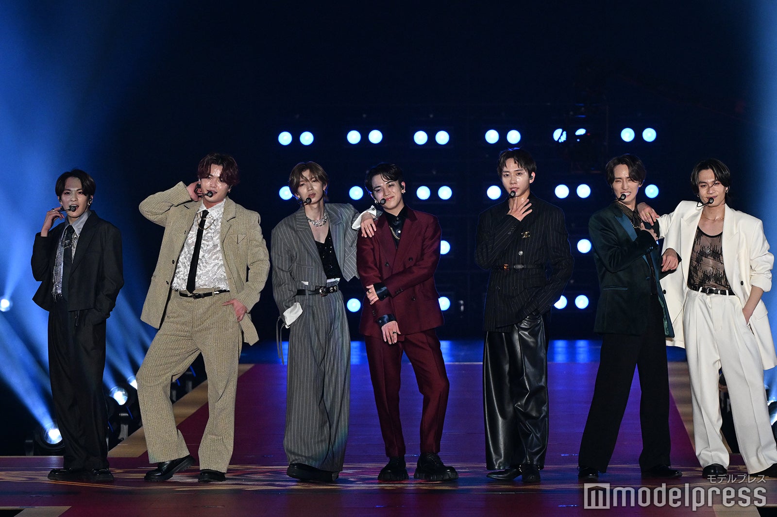 Travis Japan「関コレ」シークレット出演で7曲披露 松田元太は“九九ニキ”コール求める【関西コレクション 2024 S／S】