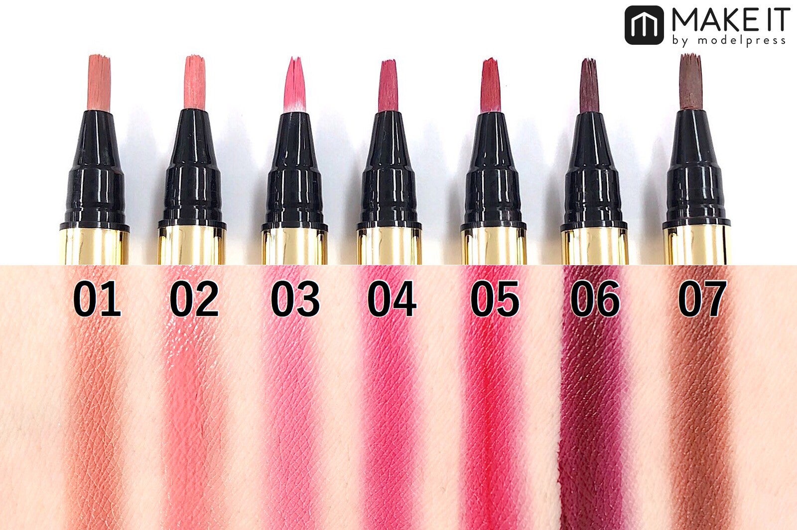 （左から）01～07 (C)メイクイット