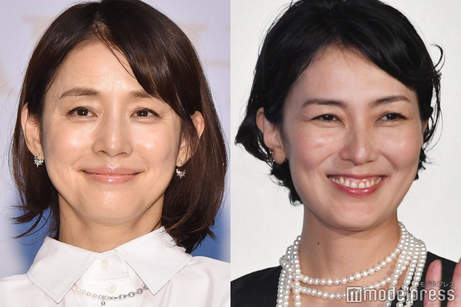 石田ゆり子＆板谷由夏、美デコルテ際立つ抜群スタイルに反響「新鮮」「2人とも美しすぎる」 - モデルプレス