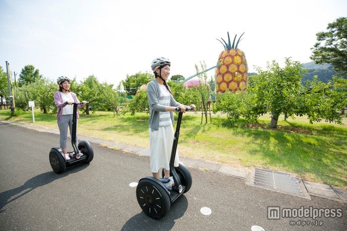 入園口でスタッフから説明を聞いていざ出発／画像提供：静岡県