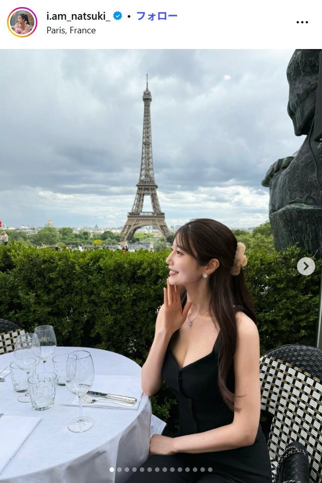 阿部なつきInstagramより