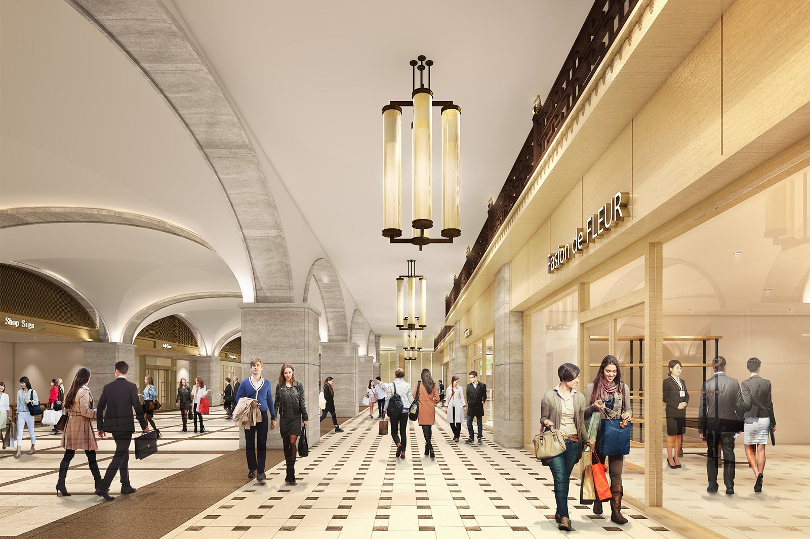 地下1階／画像提供：三井不動産