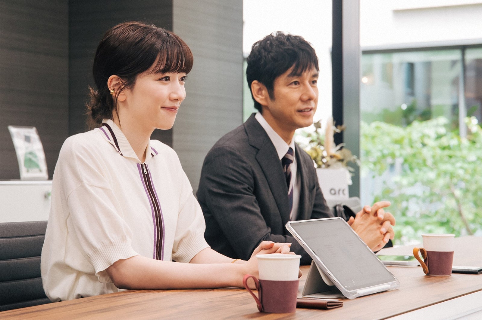 永野芽郁、西島秀俊／「ユニコーンに乗って」第5話より（C）TBS