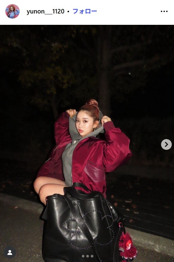 中島結音Instagramより