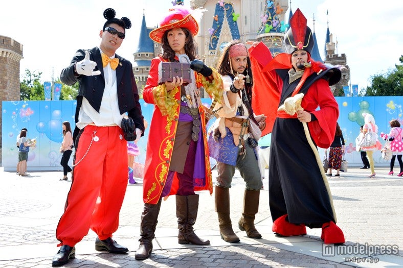 仮装をしたゲスト