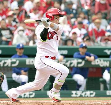 広島・坂倉 マルチ安打3出塁 今季初の2カード連続勝ち越しへ新井監督「何とかサクの前に走者をためられるよう」