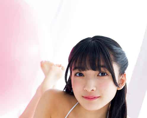 虹コン・蛭田愛梨、水着で天使の美ボディ披露