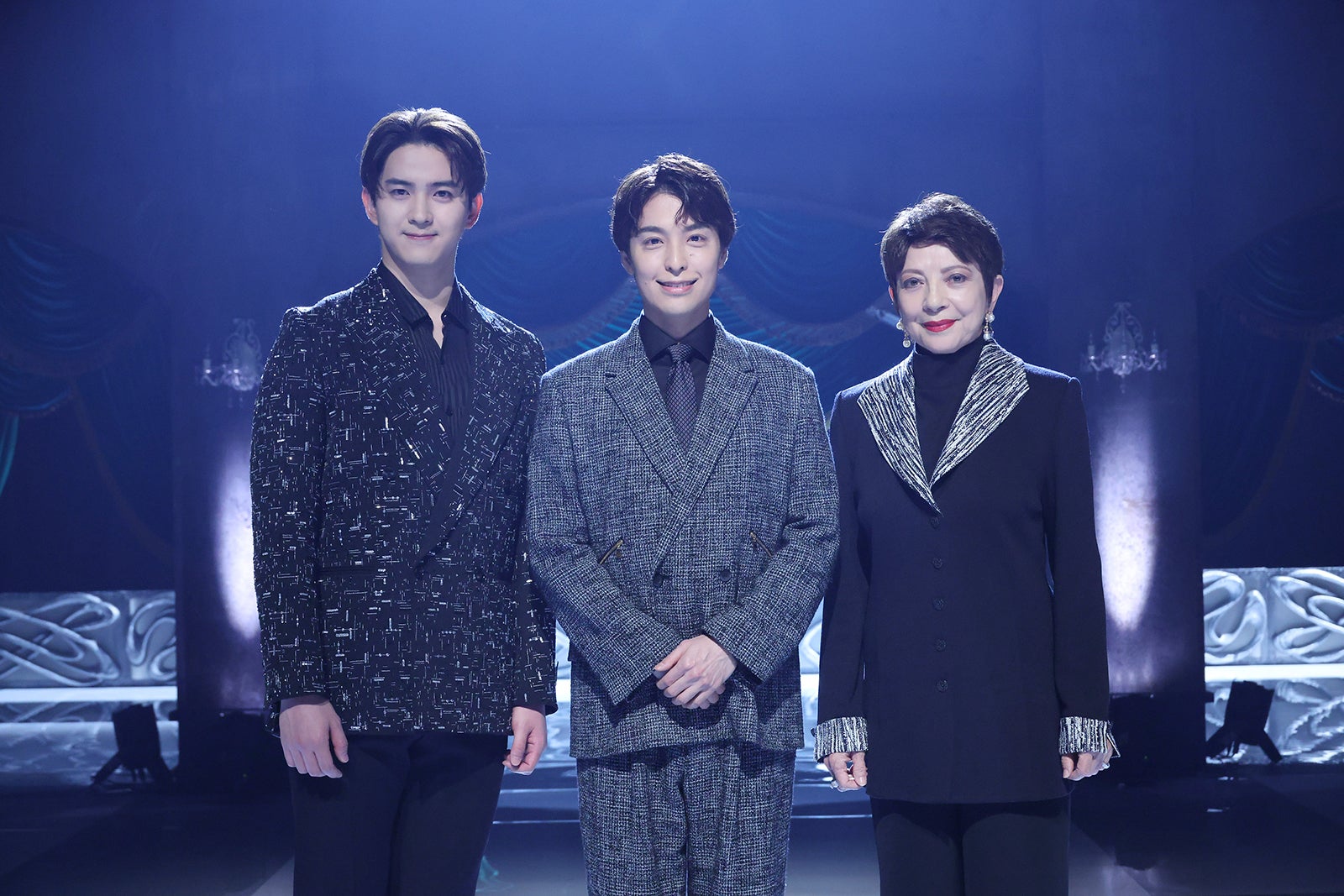 甲斐翔真、海宝直人、鳳蘭（C）フジテレビ