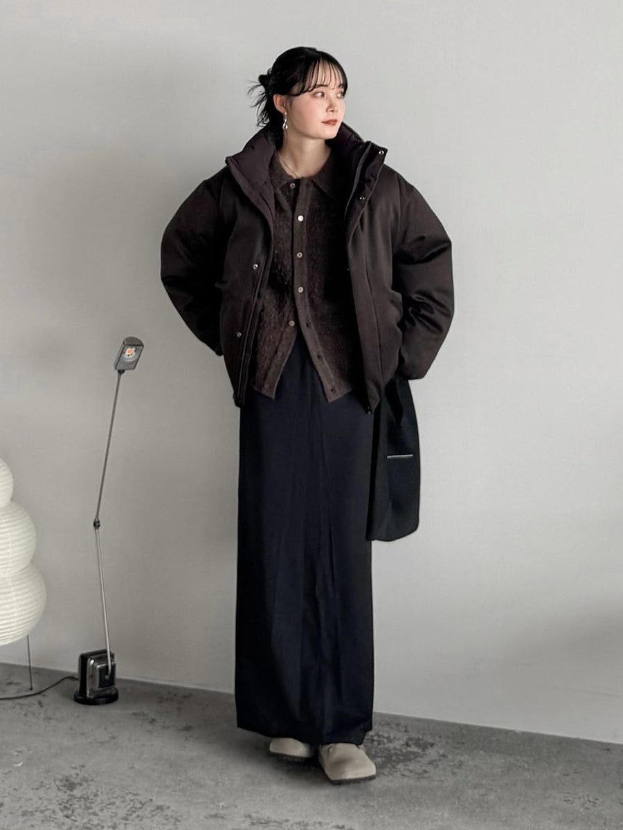 黒スカートコーデ3