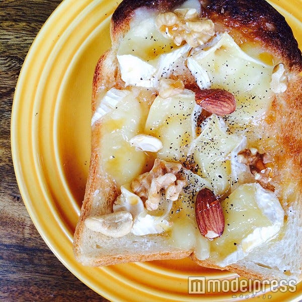 材料を変えて、ナッツを使った“悪魔トーストも/写真提供:柏原歩さん