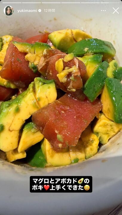 優木まおみInstagramストーリーズより