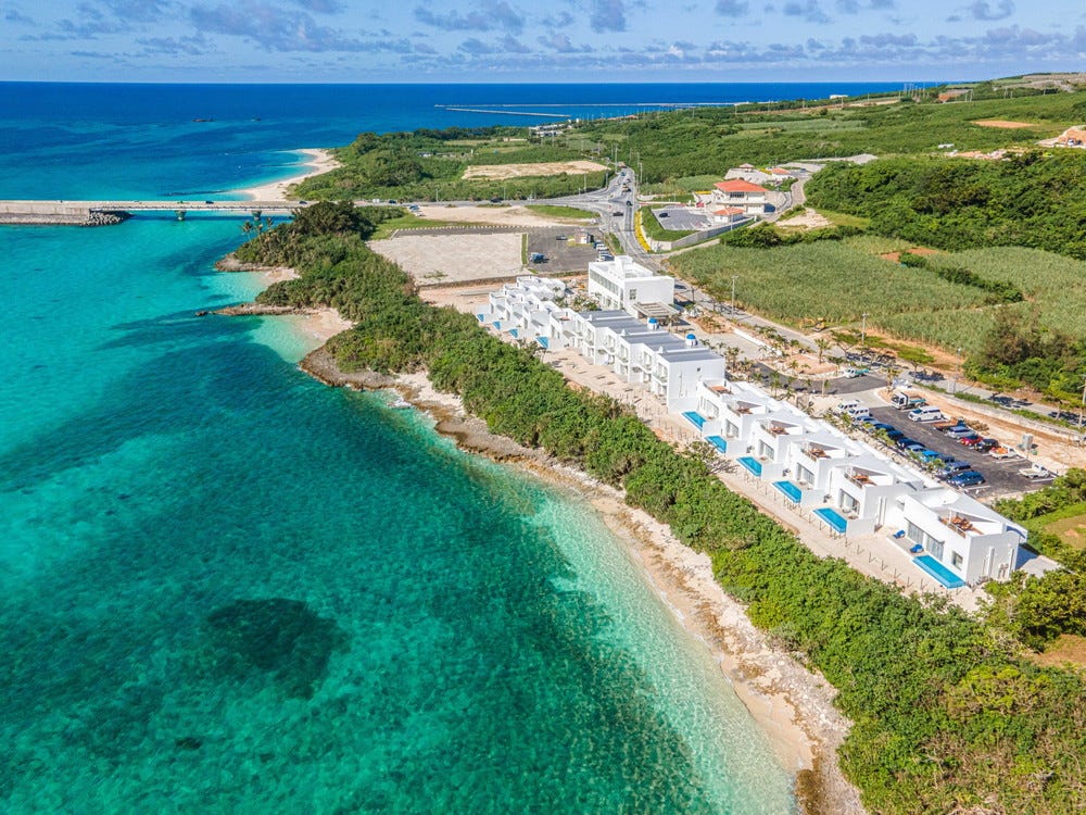沖縄離島に“サントリーニ島”モチーフのホテル「ブルーオーシャン ホテル&リゾート 宮古島」誕生