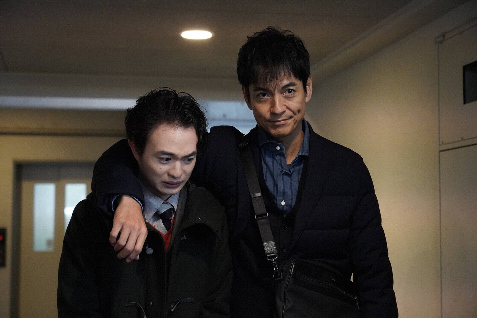 森永悠希、沢村一樹／「絶対零度～未然犯罪潜入捜査～」第1話より（C）フジテレビ