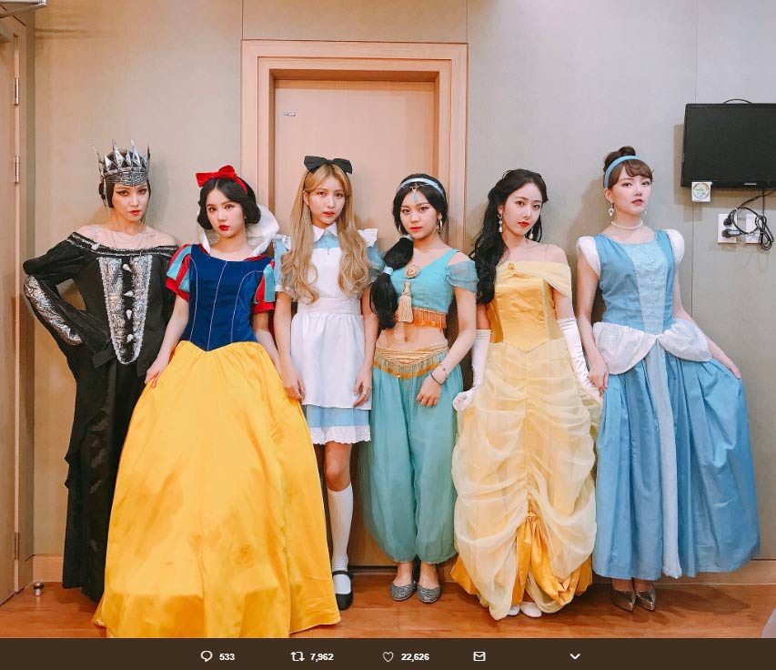 Gfriend ディズニープリンセスに変身 完璧な再現度 と話題に モデルプレス Gfriend ディズニープリンセスに変身 完璧な再現度 と話題に モデルプレス