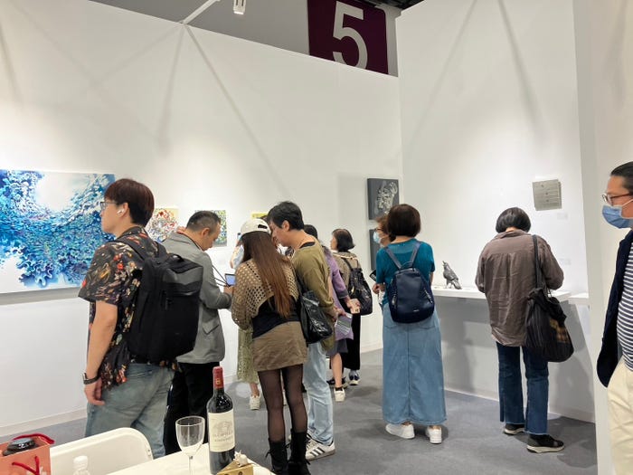 30年の歴史を誇る国際アートフェアART TAIPEI出展(提供写真)