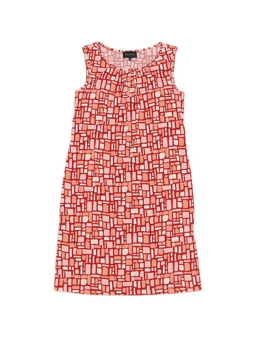 マットジャージジオプリントワンピース「TALBOTS」12,960円（税込）／画像提供：TALBOTS