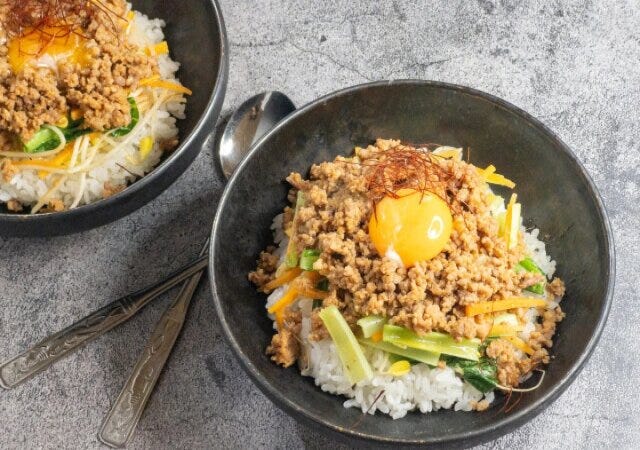 野菜たっぷりビビンバ丼