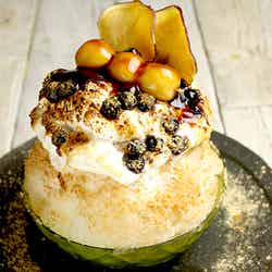 焦がし黒糖かき氷/画像提供:LIFEstyle