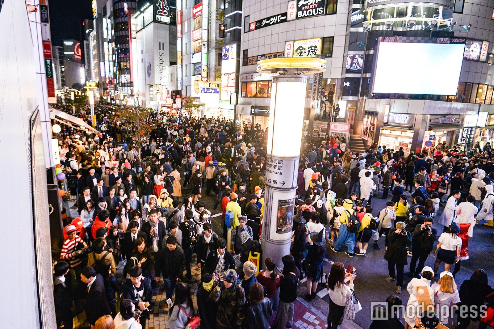 渋谷ハロウィン／10月31日撮影（C）モデルプレス
