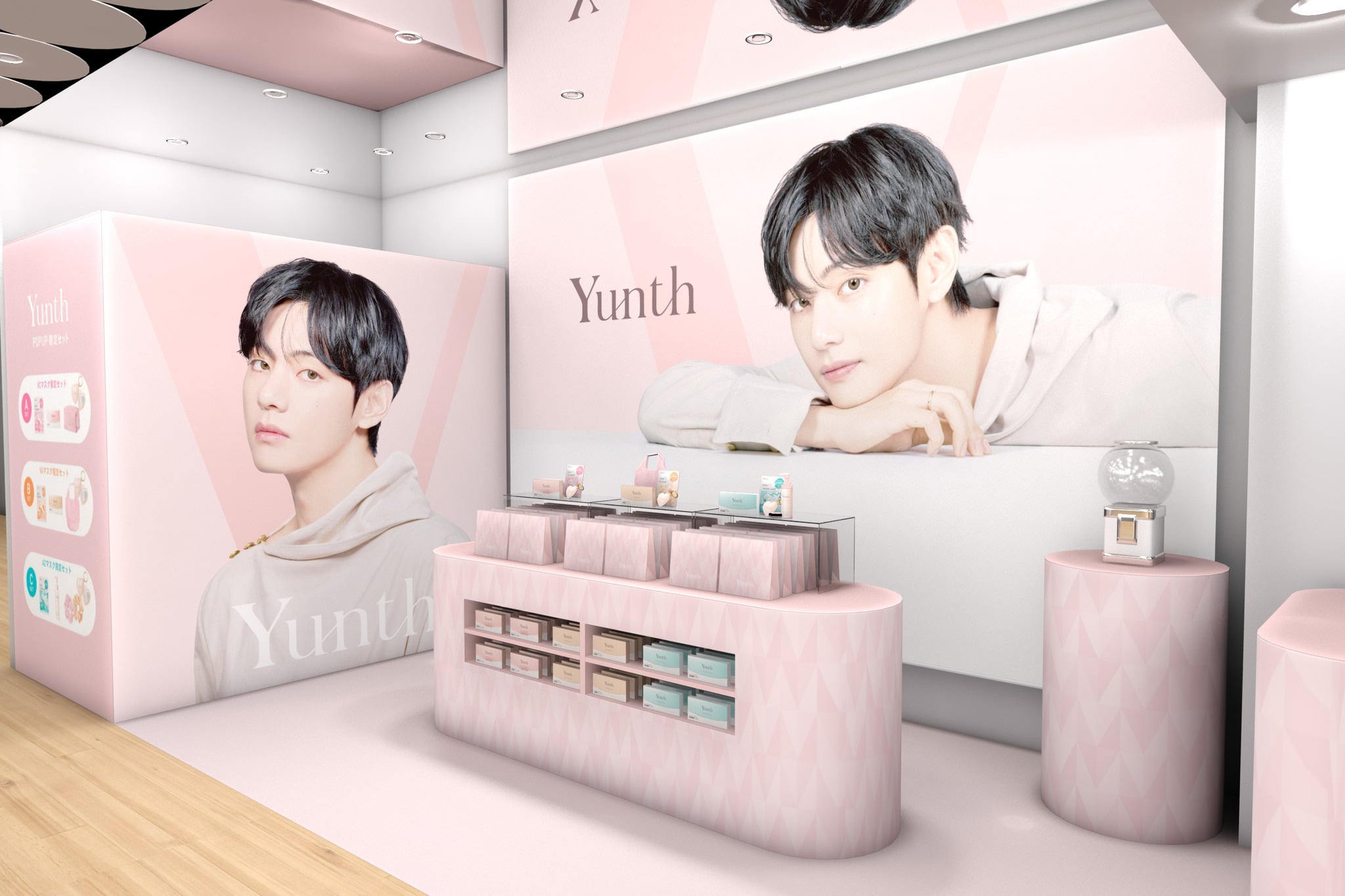 BTSのVがアンバサダーを務める「Yunth」のポップアップストアが大阪で初開催！