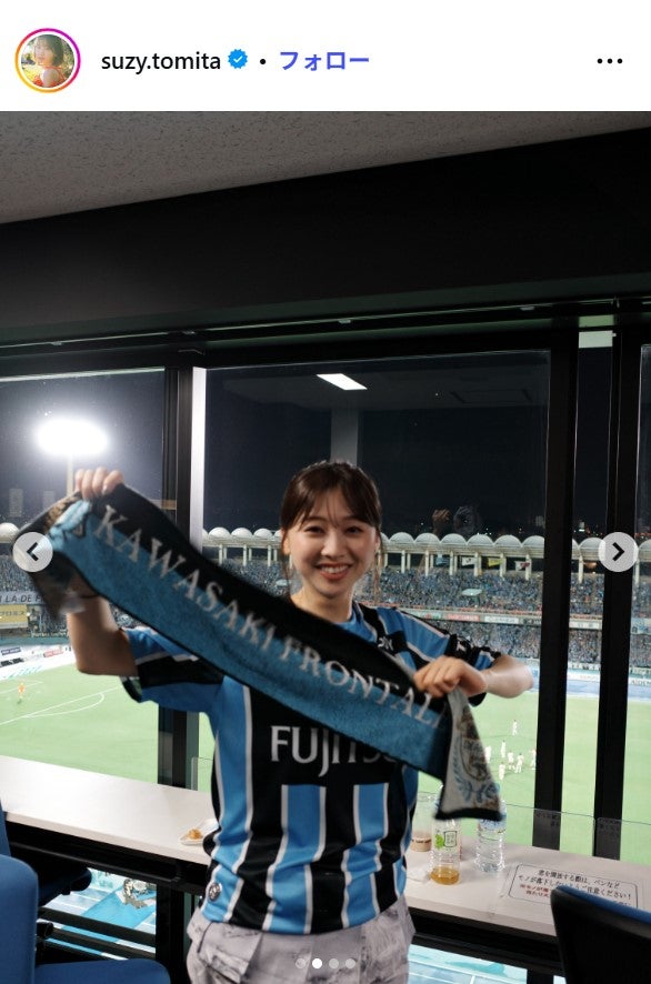 富田鈴花Instagramより