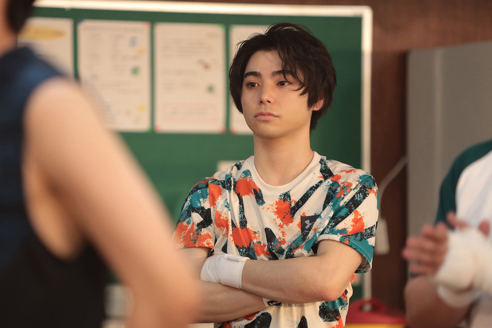 村上虹郎／「未来への10カウント」第5話より（C）テレビ朝日