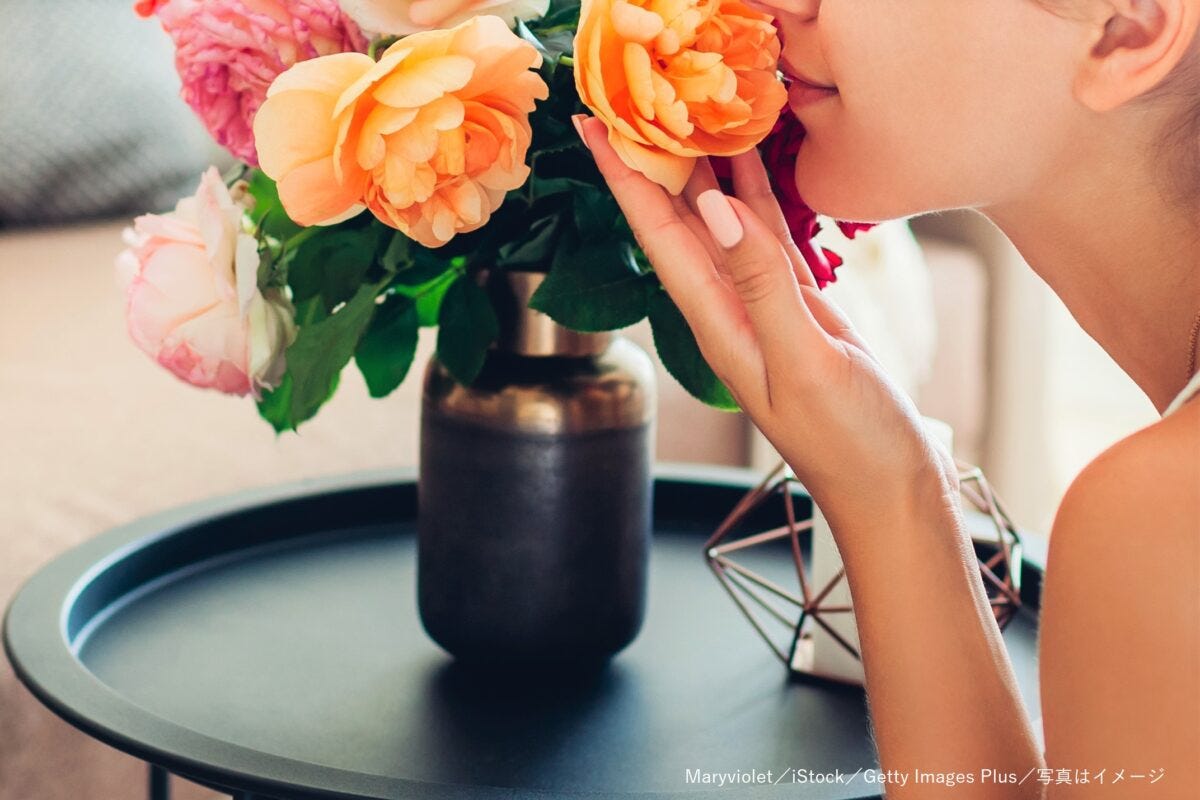花・花瓶・リラックス