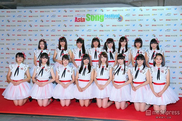 「Asia Song Festival 2015」に出演したNGT48(C)AKS