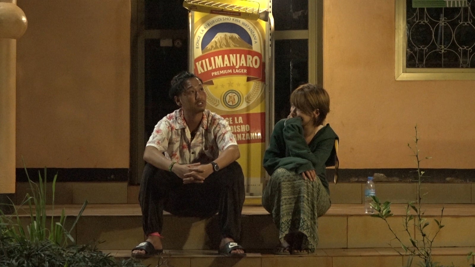 ジェノべ、ハスキー「あいのり：African Journey」第17話より（C）フジテレビ