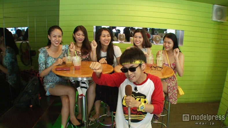 ベトナムレポートの様子　画像提供：関西テレビ