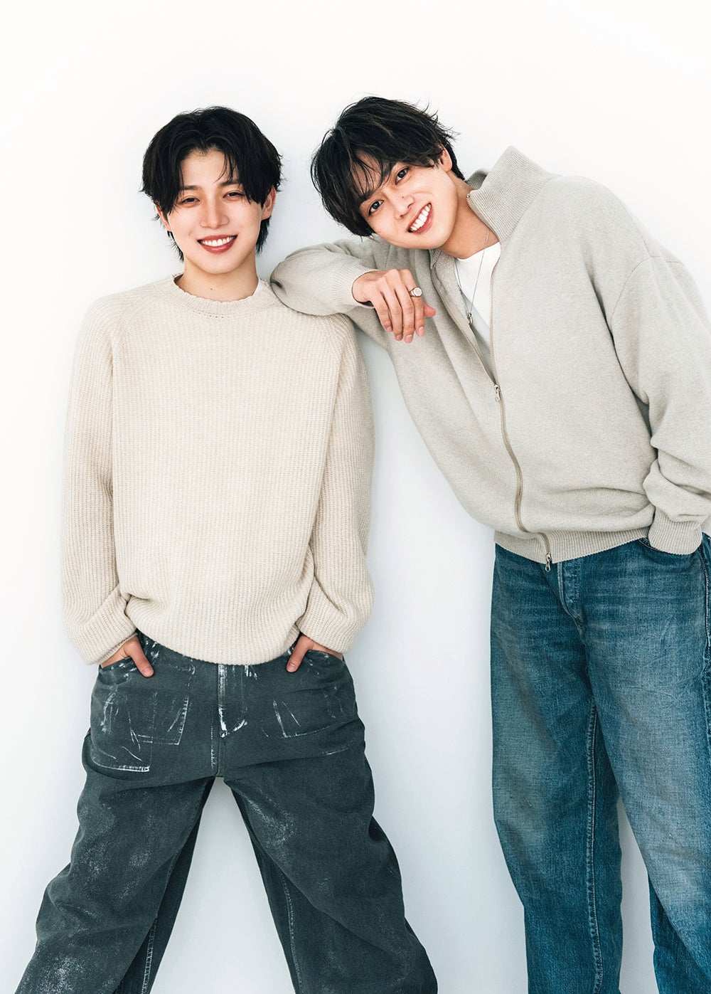 西山智樹＆前田大輔（画像提供：小学館）