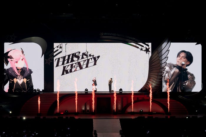 Mori Calliope、中島健人/撮影:田中絢子/田中聖太郎写真事務所