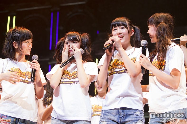初選抜の西村愛華、久代梨奈は涙（C）NMB48