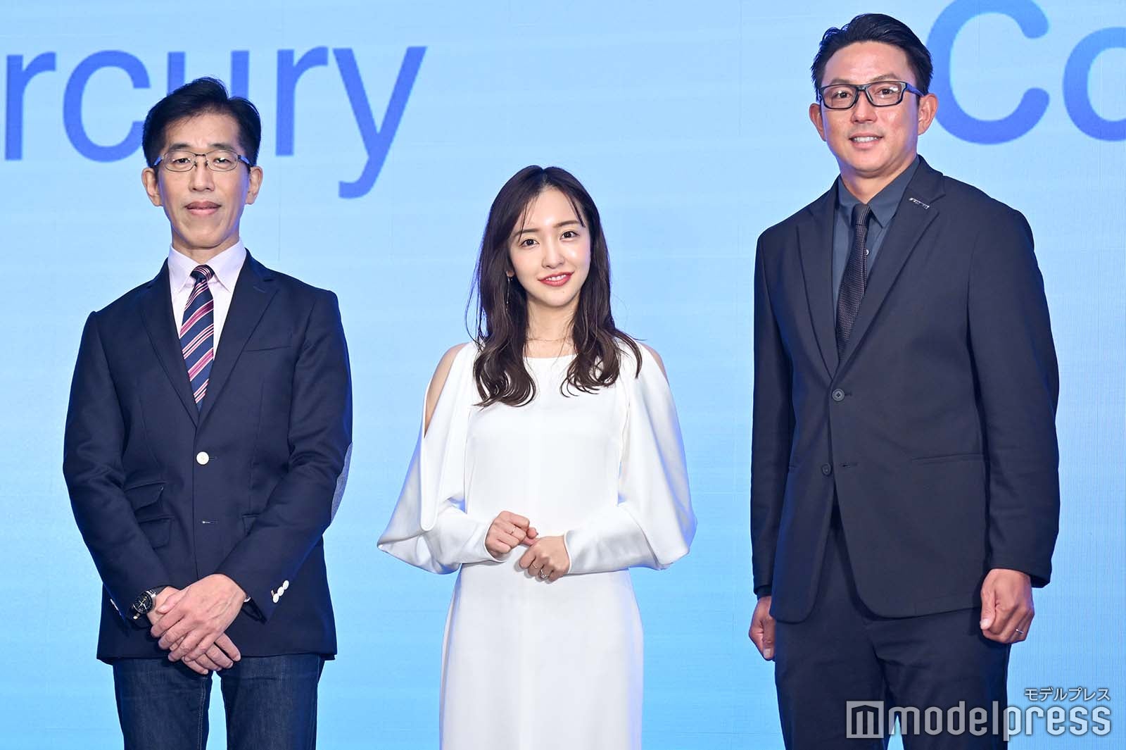 岸博幸氏、板野友美、川崎宗則 （C）モデルプレス
