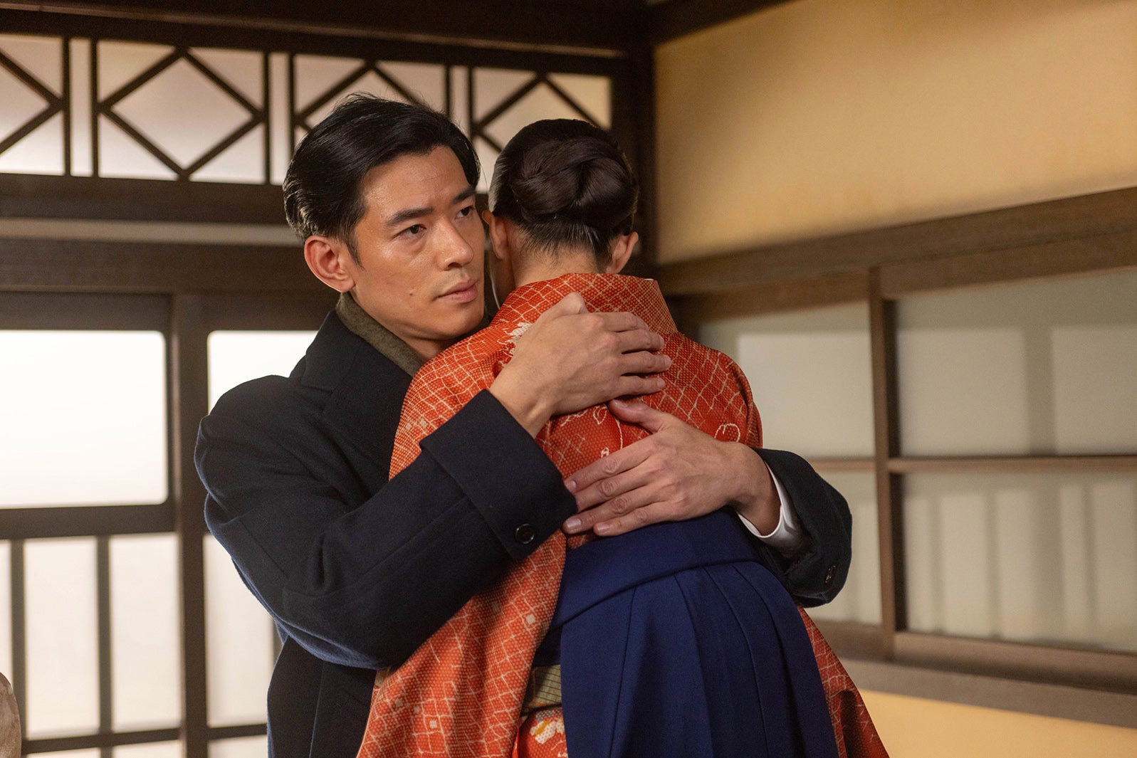 中島歩、今田美桜「あんぱん」（C）NHK