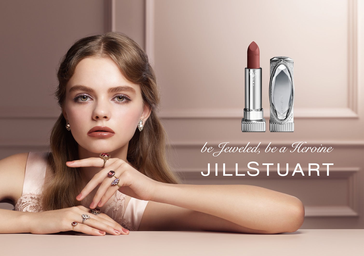 「ジルスチュアート ビューティ」スプリングコレクションメインビジュアル（C）JILL STUART Beauty
