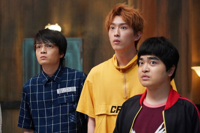 岡山天音、杉野遥亮、加藤諒/「ゼロ 一獲千金ゲーム」第1話より(C)日本テレビ
