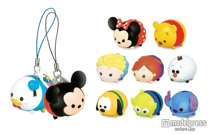 限定のツムマスコット(C)Disney (C)Disney/Pixar(C)Disney.Based on the“Winnie the Pooh”works by A.A.Milne and E.H.Shepard.(C)Konami Digital Entertainment