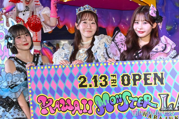 福山梨乃、真中まな、村川緋杏(C)モデルプレス