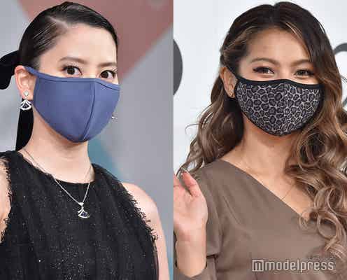 河北麻友子&ゆきぽよ、“withマスク”時代でのファッション&メイクポイント語る「ベストマスクニストアワード」受賞