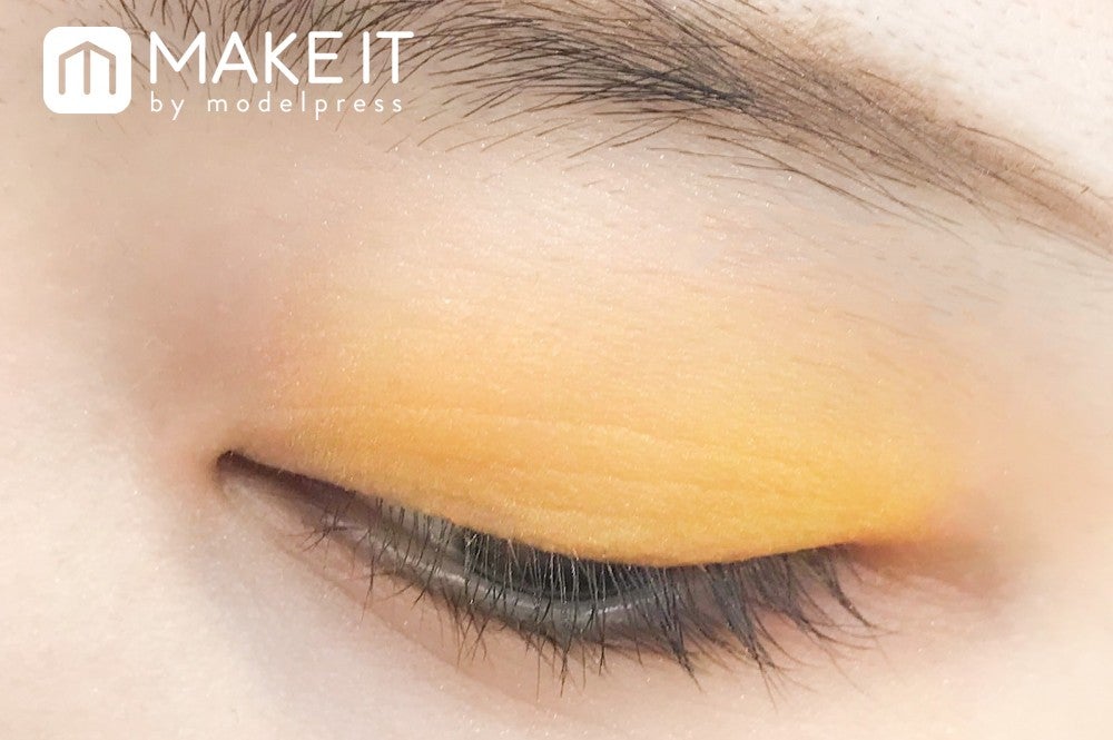 ADDICTION（アディクション）／アディクション ザ アイシャドウ L／154 Amaltas Yellow 使用 (C)メイクイット