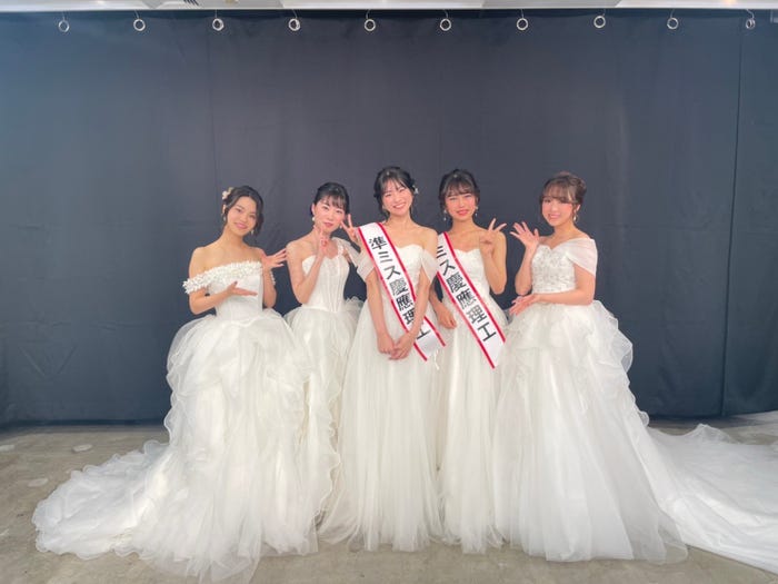 「ミス慶應理工コンテスト2021」ファイナリスト(提供写真)