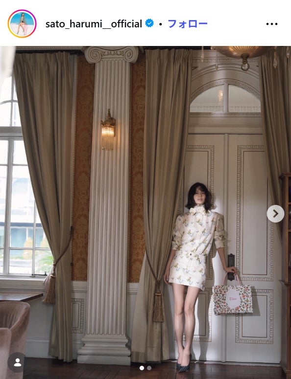 佐藤晴美Instagramより