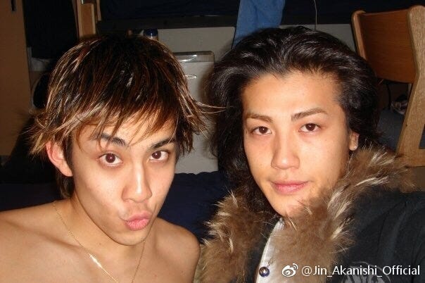 赤西仁(WEIBO)より