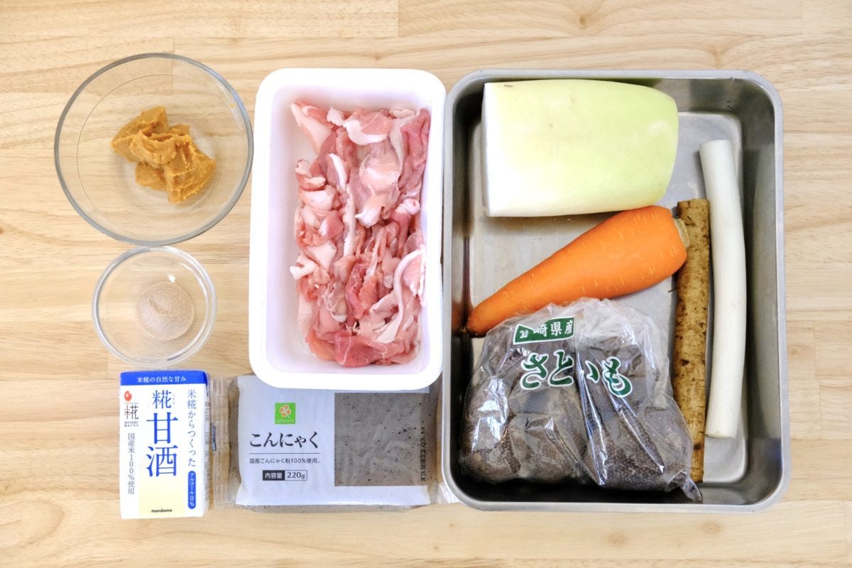 ロバート馬場・秘伝の豚汁