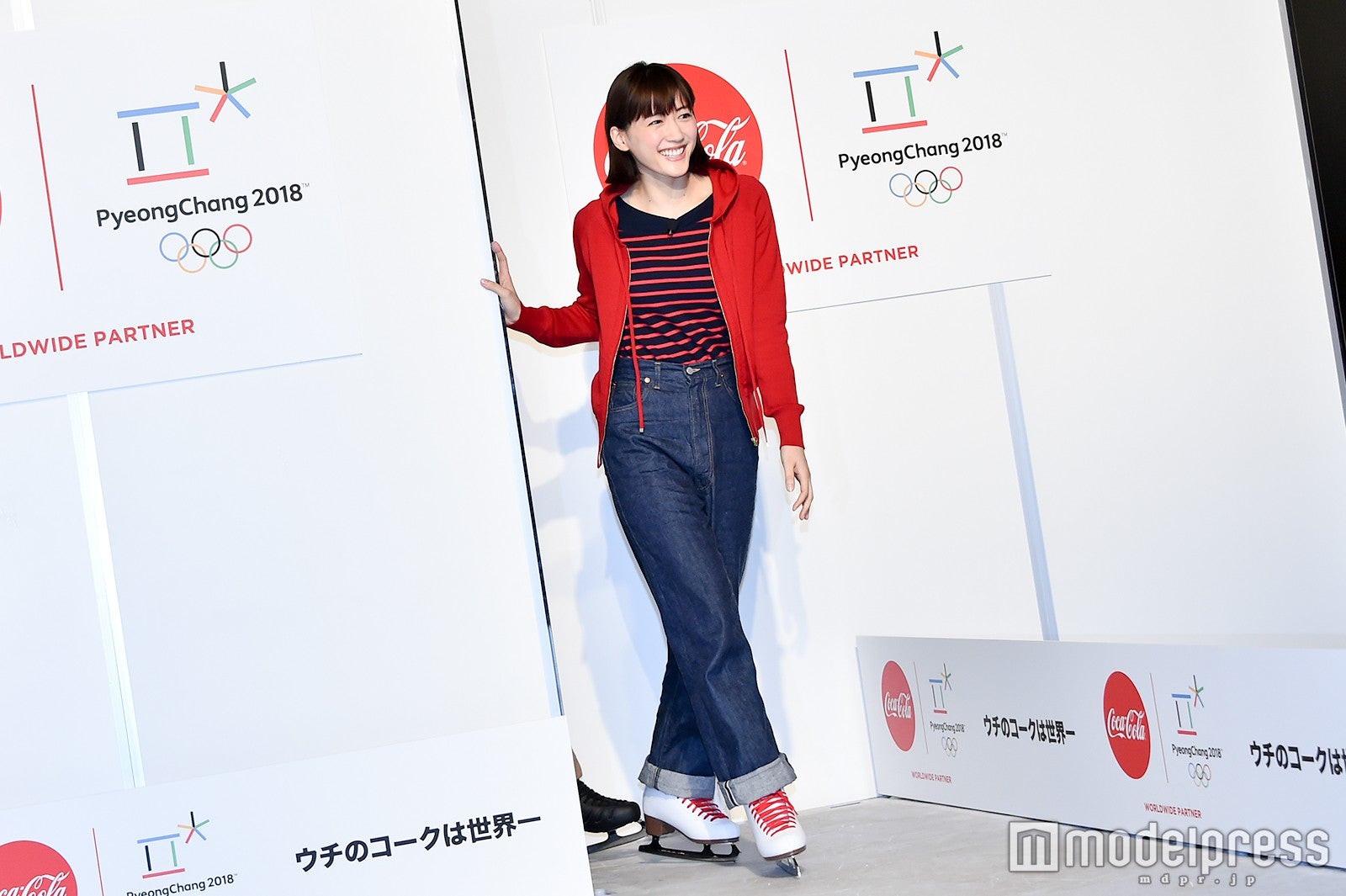 リンクに登場した綾瀬はるか （C）モデルプレス