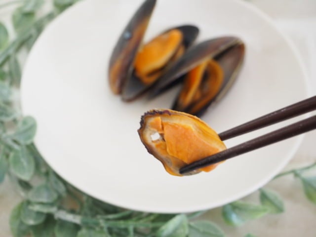 業スームール貝実食写真